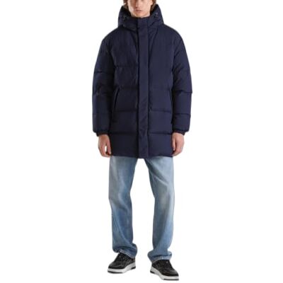 United Herren Giaccone 2jf8un05d Mittlere Daunendecke, Schwarz, L United Herren Giaccone 2jf8un05d Mittlere Daunendecke, Schwarz, L