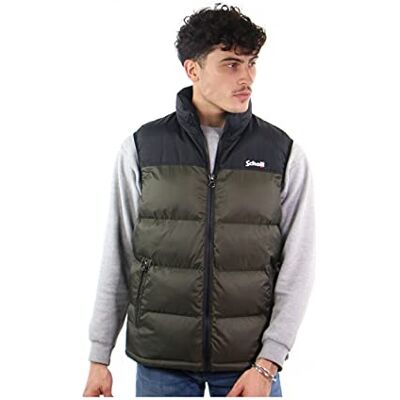 Schott NYC Herren Utahv Jacke Not Applicable, Khaki, XX-Large Schott NYC Herren Utahv Jacke Not Applicable, Khaki, XX-Large