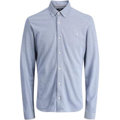 JACK & JONES Jprblublake Pique Detail L/S Shirt JACK & JONES Jprblublake Pique Detail L/S Shirt