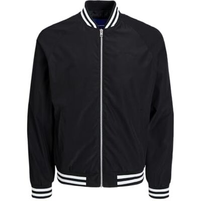 JACK & JONES Schwarz Herren Bomberjacke Jorlucca Bomber Jacket Pls 3XL JACK & JONES Schwarz Herren Bomberjacke Jorlucca Bomber Jacket Pls 3XL