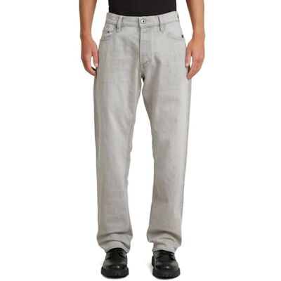 G-STAR Men's Dakota Regular Straight Jeans, Gray, 34 W/30 L G-STAR Men's Dakota Regular Straight Jeans, Gray, 34 W/30 L