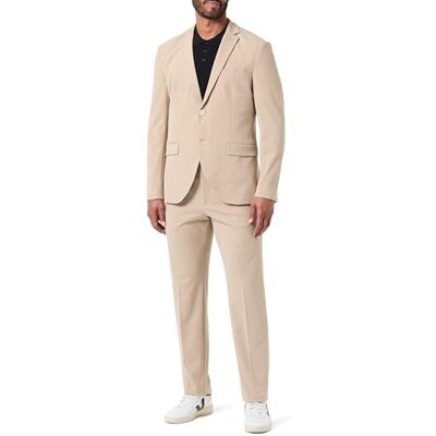 JACK & JONES Herren Jprjones Stretch Suit Noos Anzug 12245351,Travertino,50 JACK & JONES Herren Jprjones Stretch Suit Noos Anzug 12245351,Travertino,50