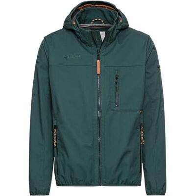 camel active Herren Softshell Jacke mit Abnehmbarer Kapuze Pine Green, menswear-62 camel active Herren Softshell Jacke mit Abnehmbarer Kapuze Pine Green, menswear-62