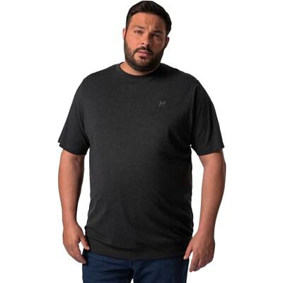 Men Plus Herren große Größen Übergrößen Menswear L-8XL T-Shirt, Bauchfit, Basic, Halbarm schwarz XL 836308100-XL Men Plus Herren große Größen Übergrößen Menswear L-8XL T-Shirt, Bauchfit, Basic, Halbarm schwarz XL 836308100-XL