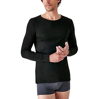 Damart Herren Tee Shirt Manches Longues Thermounterwäsche Oberteile, Schwarz (Noir 54119-17010-), XX-Large Damart Herren Tee Shirt Manches Longues Thermounterwäsche Oberteile, Schwarz (Noir 54119-17010-), XX-Large