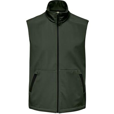 Only & Sons Herren Onsbowie Life Vest Otw, Grau, XL EU Only & Sons Herren Onsbowie Life Vest Otw, Grau, XL EU