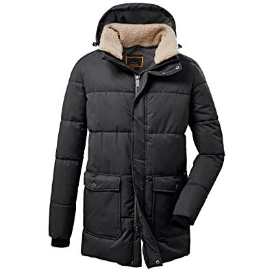 Killtec Herren Casual Steppjacke mit abzippbarer Kapuze und abzippbarem Sherpa Fleecekragen GW 46 MN QLTD JCKT, dunkelnavy, S, 37575-000 Killtec Herren Casual Steppjacke mit abzippbarer Kapuze und abzippbarem Sherpa Fleecekragen GW 46 MN QLTD JCKT, dunkelnavy, S, 37575-000