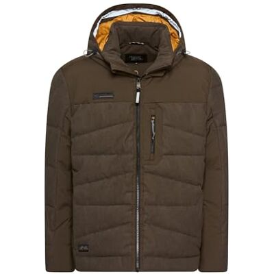 camel active Herren Steppjacke mit Abnehmbarer Kapuze Dunkelbraun, menswear-56 camel active Herren Steppjacke mit Abnehmbarer Kapuze Dunkelbraun, menswear-56