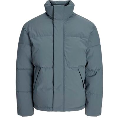 JACK & JONES Herren Jacke Pufferjacke Steppjacke JJESOHO Puffer Collar AW26 SN, Farbe:Schwarz, Größe:S, Artikel:-black JACK & JONES Herren Jacke Pufferjacke Steppjacke JJESOHO Puffer Collar AW26 SN, Farbe:Schwarz, Größe:S, Artikel:-black