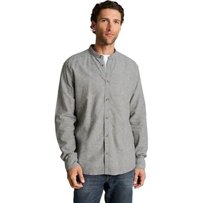 TOM TAILOR Baumwollhemd mit Leinen TOM TAILOR Baumwollhemd mit Leinen