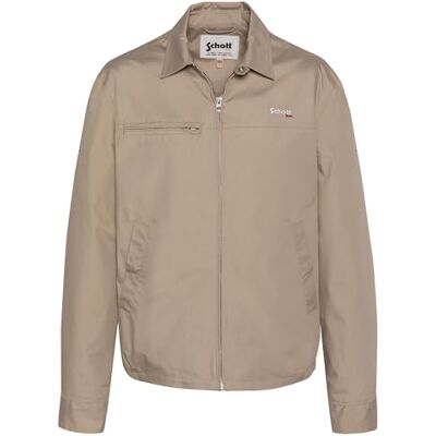 Schott NYC Cadams Herrenjacke, LT.BEIGE, S Schott NYC Cadams Herrenjacke, LT.BEIGE, S