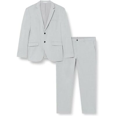 JACK & JONES Herren Jprjones Stretch Suit Noos Anzug 12245351,Harbor Mist/Fit:Slim Fit,46 JACK & JONES Herren Jprjones Stretch Suit Noos Anzug 12245351,Harbor Mist/Fit:Slim Fit,46