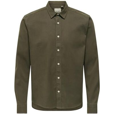 Only & Sons Onssons Reg Fit Lyocell Stretch Ls Only & Sons Onssons Reg Fit Lyocell Stretch Ls