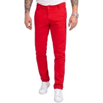 Rock Creek Chino Hose Herren Regular Fit Stoffhose aus Baumwolle RC-2083 Elegante Chinohose für Herren aus 100 % Baumwolle mit geradem Bein, klassische Businesshose für Büro, Alltag und Freizeit Rock Creek Chino Hose Herren Regular Fit Stoffhose aus Baumwolle RC-2083 Elegante Chinohose für Herren aus 100 % Baumwolle mit geradem Bein, klassische Businesshose für Büro, Alltag und Freizeit
