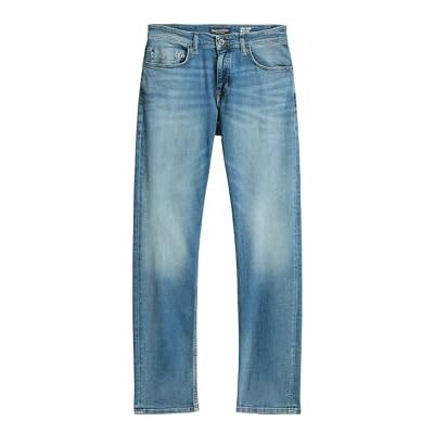 Marc O' Polo Marc OߴPolo Herren Jeanshose mit Stretch-Anteil Regular Fit, Blau (Authentic Mid), W33/L34 Marc O' Polo Marc OߴPolo Herren Jeanshose mit Stretch-Anteil Regular Fit, Blau (Authentic Mid), W33/L34