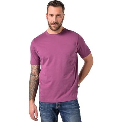 JP 1880 Herren große Größen Übergrößen Menswear L-8XL T-Shirt, Basic, Rundhals, gekämmte Baumwolle helle Beere 5XL 702558541-5XL JP 1880 Herren große Größen Übergrößen Menswear L-8XL T-Shirt, Basic, Rundhals, gekämmte Baumwolle helle Beere 5XL 702558541-5XL