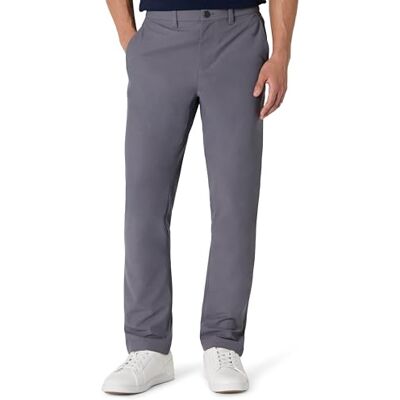 Amazon Herren Knitterresistente Stretch-Hose, Dunkelgrau, 31W / 30L Amazon Herren Knitterresistente Stretch-Hose, Dunkelgrau, 31W / 30L
