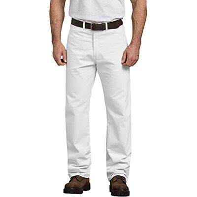 Dickies , funktionale Hose für Herren mit bequemem Schnitt, Weiss/opulenter Garten, 30W / 30L Dickies , funktionale Hose für Herren mit bequemem Schnitt, Weiss/opulenter Garten, 30W / 30L