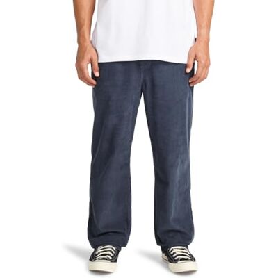 Billabong Larry Cord Cordhose mit elastischem Bund Männer XS Schwarz Billabong Larry Cord Cordhose mit elastischem Bund Männer XS Schwarz