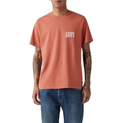 Levi's Ss Relaxed Fit Tee Ssnl Serif Logo Etrus Levi's Ss Relaxed Fit Tee Ssnl Serif Logo Etrus
