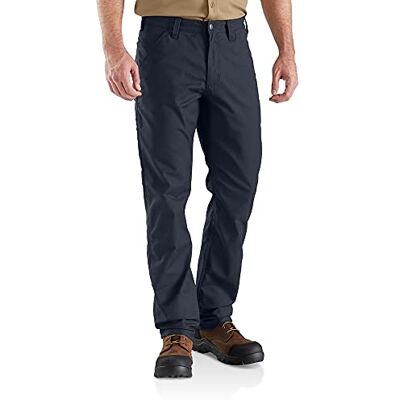 Carhartt , Herren, Rugged Professional-Serie Rugged Flex Lockere Canvas-Arbeitshose, Marineblau, W36/L32 Carhartt , Herren, Rugged Professional-Serie Rugged Flex Lockere Canvas-Arbeitshose, Marineblau, W36/L32