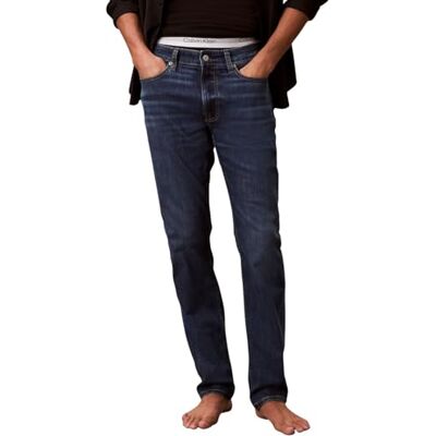 Calvin Herren Jeans Hose Dark Irving Slim Fit, Blau (Dark Irving), 29W/32L Calvin Herren Jeans Hose Dark Irving Slim Fit, Blau (Dark Irving), 29W/32L