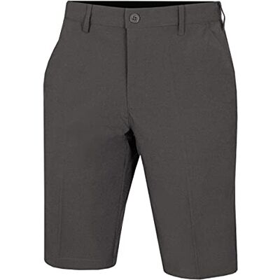 Island Green - IGSHO2085 - Grau - Stretch - Golfshorts Island Green - IGSHO2085 - Grau - Stretch - Golfshorts