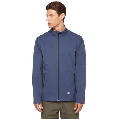 Dickies , Herren, Softshelljacke mit durchgehendem Reißverschluss, Marineblau, XL Dickies , Herren, Softshelljacke mit durchgehendem Reißverschluss, Marineblau, XL