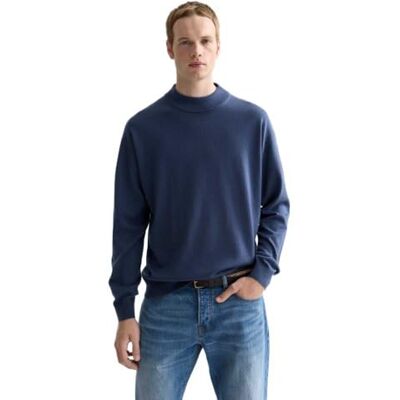 Scotch & Soda Pullover mit tiefer Schulterpartie und Stehkragen, Oceana 410, S Scotch & Soda Pullover mit tiefer Schulterpartie und Stehkragen, Oceana 410, S