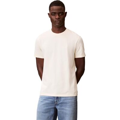 Calvin Herren T-Shirt Kurzarm Classic Monogram Tee mit Rundhalsausschnitt, Gelb (Pear Sorbet), 3XL Calvin Herren T-Shirt Kurzarm Classic Monogram Tee mit Rundhalsausschnitt, Gelb (Pear Sorbet), 3XL