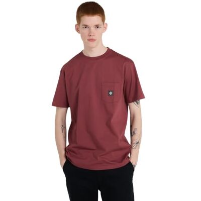 Element Icon Label Pocket T-Shirt Männer XS Lila Element Icon Label Pocket T-Shirt Männer XS Lila