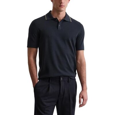 Marc O' Polo Marc OߴPolo DFB Travel Collection Herren Kurzarm-Poloshirt aus Feinstrick Regular Fit Marc O' Polo Marc OߴPolo DFB Travel Collection Herren Kurzarm-Poloshirt aus Feinstrick Regular Fit