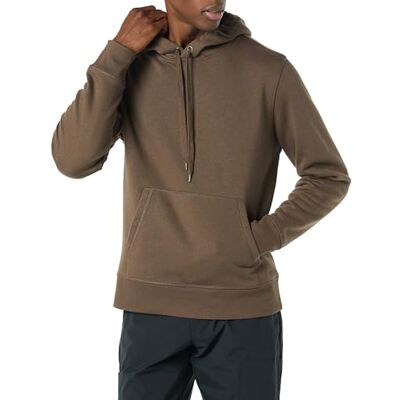 Amazon Herren Pullover-Sweatshirt Mit Kapuze, In Groß Und Schwer Erhältlich, Mittel Braun, M Amazon Herren Pullover-Sweatshirt Mit Kapuze, In Groß Und Schwer Erhältlich, Mittel Braun, M