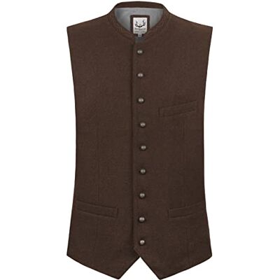 Stockerpoint Herren Trachtenweste Devito Größen 44-60 Traditionelle & hochwertige Weste mit verstellbarem Riegel I Perfekt für Trachten & Festlichkeiten Stockerpoint Herren Trachtenweste Devito Größen 44-60 Traditionelle & hochwertige Weste mit verstellbarem Riegel I Perfekt für Trachten & Festlichkeiten
