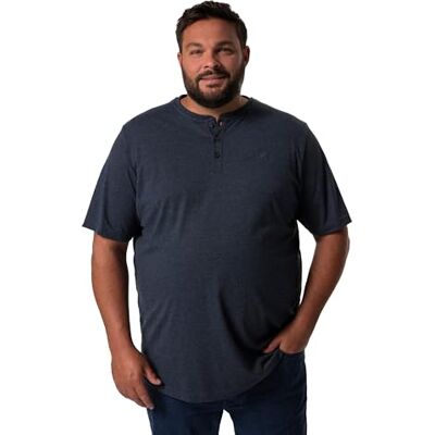 Men Plus Herren große Größen Übergrößen Menswear L-8XL Men+ Henley, Basic, Halbarm, Rundhals, bis 8 XL Navy blau 4XL 836365130-4XL Men Plus Herren große Größen Übergrößen Menswear L-8XL Men+ Henley, Basic, Halbarm, Rundhals, bis 8 XL Navy blau 4XL 836365130-4XL