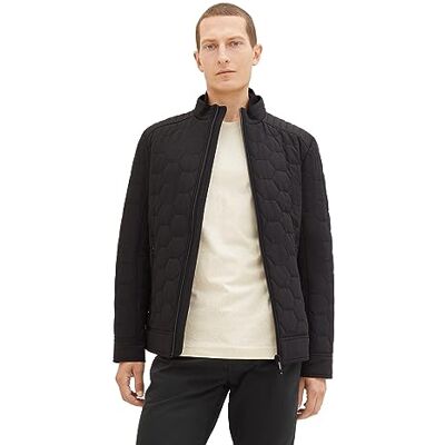 TOM TAILOR Herren Steppjacke mit Stehkrgen im Biker-Style TOM TAILOR Herren Steppjacke mit Stehkrgen im Biker-Style