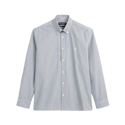Marc O' Polo Marc OߴPolo Herren Hemd aus Bio-Baumwolle mit Button-Down-Kragen, Mehrfarbig (Multi/Venom Blue), XL Marc O' Polo Marc OߴPolo Herren Hemd aus Bio-Baumwolle mit Button-Down-Kragen, Mehrfarbig (Multi/Venom Blue), XL