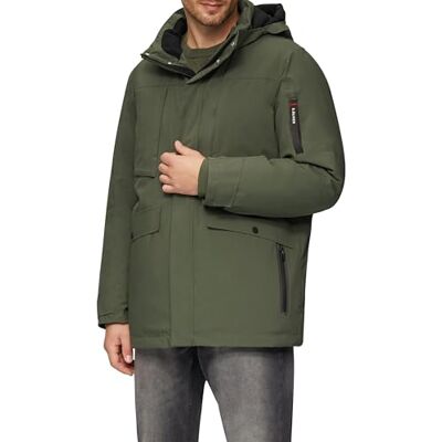 S. Oliver Wasserabweisender Parka mit abnehmbarer Kapuze und weichem Griff S. Oliver Wasserabweisender Parka mit abnehmbarer Kapuze und weichem Griff