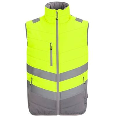 Regatta Professional Herren Warnschutz 2-Ton Weste Thermal Padded Bodywarmer Regatta Professional Herren Warnschutz 2-Ton Weste Thermal Padded Bodywarmer
