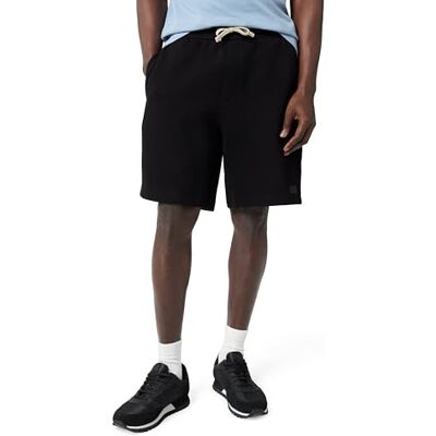 Armani Exchange Men's Cozy, Relaxed fit Side Logo Patch, Shorts, Black, M Armani Exchange Men's Cozy, Relaxed fit Side Logo Patch, Shorts, Black, M