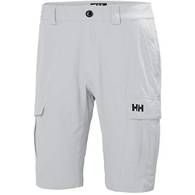 Helly Hansen Herren HH QD Cargo Shorts 11", Grauer Nebel, 38 Helly Hansen Herren HH QD Cargo Shorts 11", Grauer Nebel, 38
