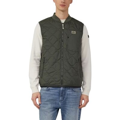 S. Oliver Leichte Steppweste mit Bomberkragen im Workwear-Stil S. Oliver Leichte Steppweste mit Bomberkragen im Workwear-Stil