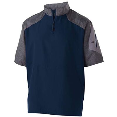 Holloway Herren Raider Kurzarm-Pullover Hemd, Carbon PRT/Marineblau, 4X-Groß Holloway Herren Raider Kurzarm-Pullover Hemd, Carbon PRT/Marineblau, 4X-Groß