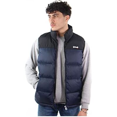 Schott NYC Herren Utahv Jacke Not Applicable, Marine, L Schott NYC Herren Utahv Jacke Not Applicable, Marine, L