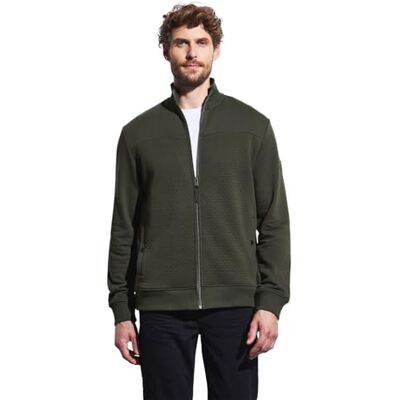 Street One MEN Jacke mit 3D-Struktur dark olive green S Street One MEN Jacke mit 3D-Struktur dark olive green S