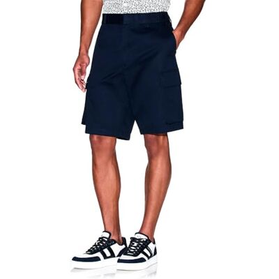 Armani Exchange Men's urban Style Back Logo, Cargo Shorts, Blue, 34 Armani Exchange Men's urban Style Back Logo, Cargo Shorts, Blue, 34