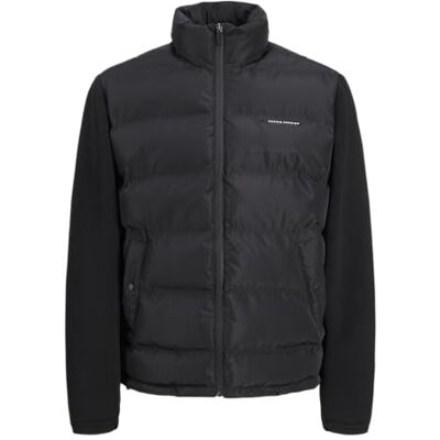 JACK & JONES Herren Jcofusion Scuba Jacket, Black, m JACK & JONES Herren Jcofusion Scuba Jacket, Black, m