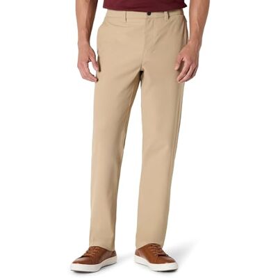 Amazon Herren Knitterresistente Stretch-Hose, Khaki Tan, 30W / 30L Amazon Herren Knitterresistente Stretch-Hose, Khaki Tan, 30W / 30L