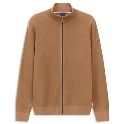 Bugatti Herren Strickjacke Reißverschluss Stehkragen Regular Fit Bugatti Herren Strickjacke Reißverschluss Stehkragen Regular Fit