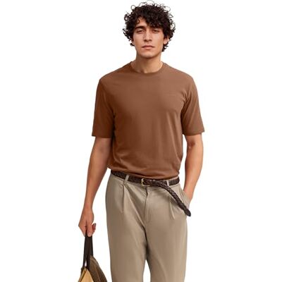 Bugatti Herren T-Shirt Modern Fit aus Baumwolle mit Rundhals Bugatti Herren T-Shirt Modern Fit aus Baumwolle mit Rundhals